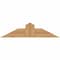 Ekena Millwork Portland Smooth Timber Gable Bracket, Western Red Cedar, 36"W x 9"H x 1 1/2"D x 5 1/2"F, 6/12 Pitch GBW036X09X0206POR00SWR - alternate 1